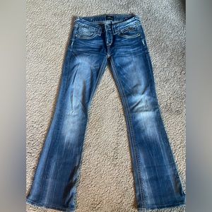 Express ReRock Boot Cut Jeans